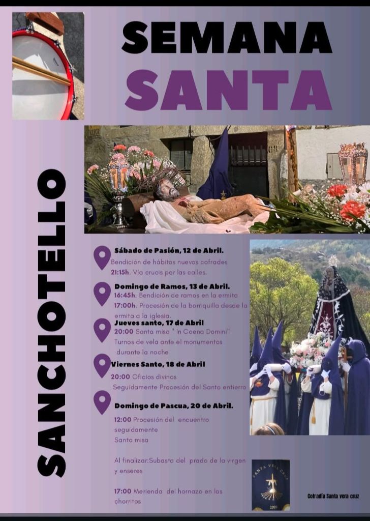 Semana Santa en Sanchotello 2025 Sanchotello